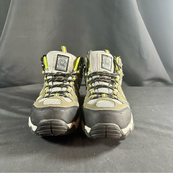 Skechers Boots Mens Size 7 Steel Toe Waterproof Work Hiking Boots Preowned - Picture 1 of 12